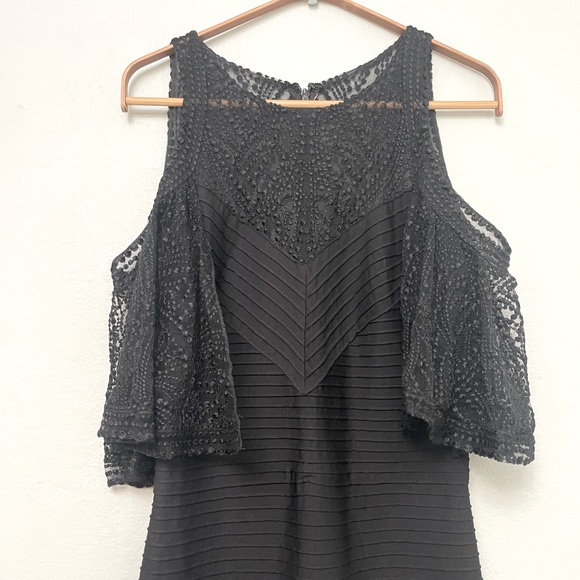 Tadashi Shoji Esme Dress, Black Sz M / sz 8 - Picture 7 of 13